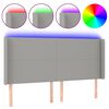 vidaXL vil&aacute;gossz&uuml;rke sz&ouml;vet LED-es fejt&aacute;mla 163x16x118/128 cm