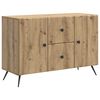vidaXL Sz&eacute;f K&eacute;zműves T&ouml;lgy 89 x 34,5 x 60 cm Szerelt Fa
