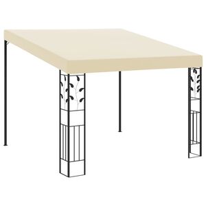 vidaXL kr&eacute;msz&iacute;nű falra szerelhető pavilon 3 x 3 x 2,5 m