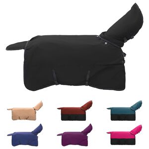 vidaXL L&oacute; Takar&oacute; S&ouml;t&eacute;t Z&ouml;ld &eacute;s Fekete 145 cm Poli&eacute;szter