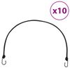 vidaXL 10 db bungeek&ouml;t&eacute;l f&eacute;nyvisszaverő cs&iacute;kokkal &eacute;s kamp&oacute;kkal 100 cm