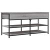 vidaXL sz&uuml;rke sonoma sz&iacute;nű szerelt fa cipőpolc 100 x 42,5 x 50 cm