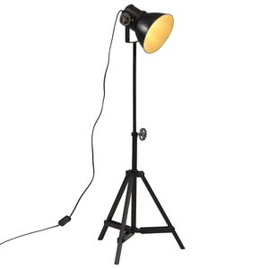 vidaXL fekete &aacute;ll&oacute;l&aacute;mpa 25 W 35 x 35 x 65/95 cm E27