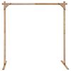 vidaXL Esk&uuml;vői &Iacute;v Vil&aacute;gos Barna 225 x 95 x 226 cm T&ouml;m&ouml;r fenyőfa
