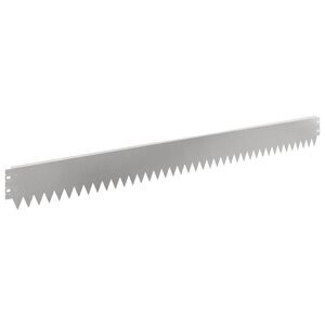 vidaXL Fűszeg&eacute;lyez&eacute;s 10 db 103 x 10 cm Ac&eacute;l Ez&uuml;st