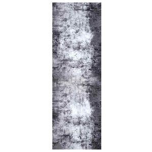 vidaXL Konyhai szőnyeg Sz&uuml;rke 180 x 60 cm B&aacute;rsony