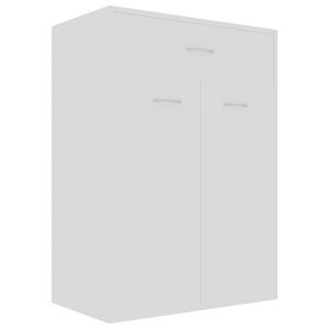 vidaXL feh&eacute;r szerelt fa cipősszekr&eacute;ny 60 x 35 x 84 cm