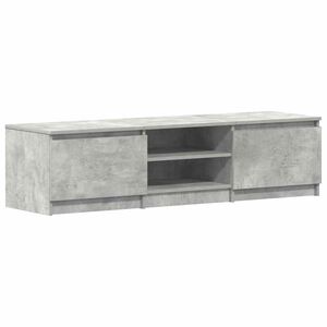 vidaXL betonsz&uuml;rke szerelt fa TV-szekr&eacute;ny 140 x 40 x 35,5 cm