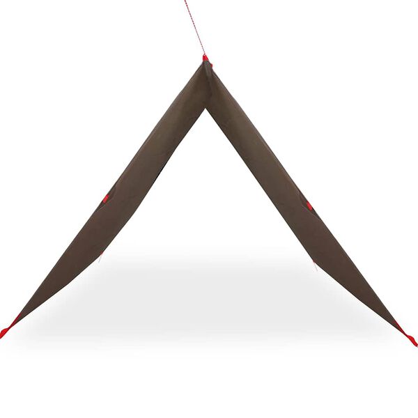 vidaXL barna vízálló kempingponyva 406x306 cm