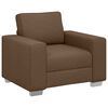 vidaXL Fotel Barna 100 cm sz&ouml;vet
