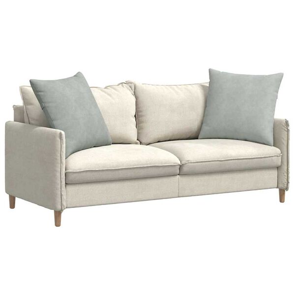 vidaXL Kanap&eacute; p&aacute;rn&aacute;k 2 pcs Vil&aacute;gossz&uuml;rke 80 x 80 cm B&aacute;rsonyos sz&ouml;vet