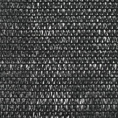 vidaXL fekete HDPE teniszháló 1,8 x 25 m