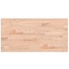 vidaXL t&ouml;m&ouml;r b&uuml;kkfa f&uuml;rdőszobai pult 80 x 40 x 2,5 cm