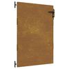 vidaXL corten ac&eacute;l kerti kapu 85 x 125 cm