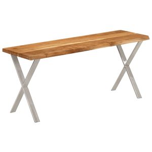 vidaXL t&ouml;m&ouml;r ak&aacute;cfa pad term&eacute;szetes &eacute;llel 105 cm