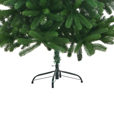 vidaXL zöld műkarácsonyfa élethű tűlevelekkel 180 cm