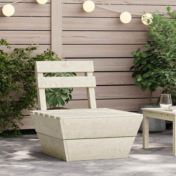 vidaXL impregnált lucfenyő elemes raklap középső kanapé