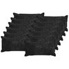 vidaXL P&aacute;rna huzat 12 db HOUTEN Antracitsz&uuml;rke 40 x 80 cm