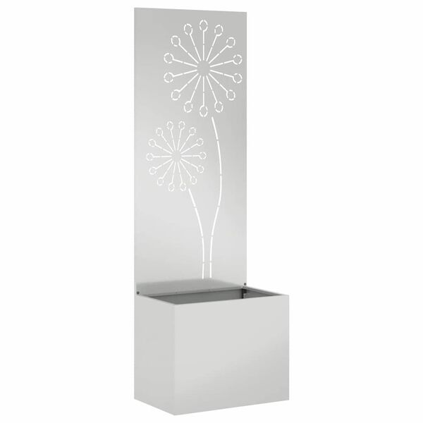 vidaXL Kertv&eacute;dő v&aacute;szon Ez&uuml;st 50 x 140 cm Horganyzott ac&eacute;l