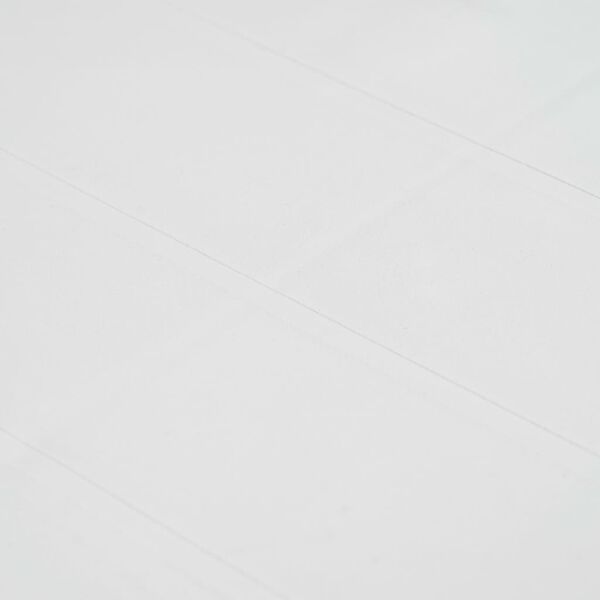 vidaXL fehér rattan küllemű műanyag kerti asztal 79x79x72 cm