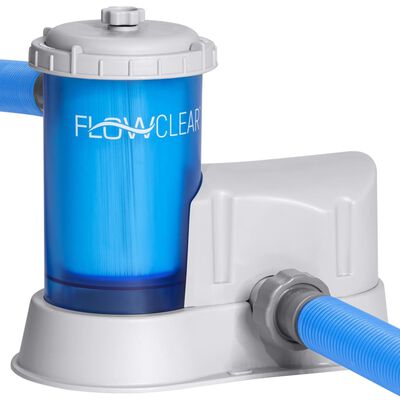 Bestway Flowclear átlátszó papírszűrős vízforgató szivattyú