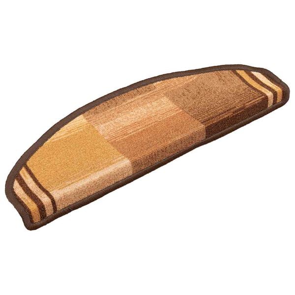 vidaXL 15 db barna &ouml;ntapad&oacute; l&eacute;pcsőszőnyeg 65 x 21 x 4 cm