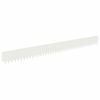 vidaXL Fűszeg&eacute;lyez&eacute;s 30 db 103 x 10 cm Ac&eacute;l Feh&eacute;r