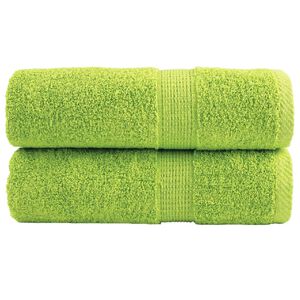 vidaXL pr&eacute;mium SOLUND mosd&oacute;t&ouml;rlő 2 db almaz&ouml;ld 30 x 30 cm 600 g/m&sup2;