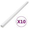 vidaXL PVC k&aacute;belcsatorn&aacute;k 50 x 25 mm 10 m