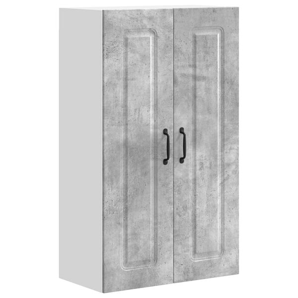 vidaXL Konyhaszekr&eacute;ny Kalmar Beton Sz&uuml;rke 60 x 31 x 100 cm Faanyag