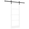 vidaXL Cs&uacute;sz&oacute; ajt&oacute; ORKDAL Feh&eacute;r &eacute;s fekete 83 x 202 cm