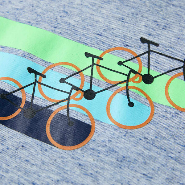 K&eacute;k melange r&ouml;vid ujj&uacute; gyerekp&oacute;l&oacute; 140