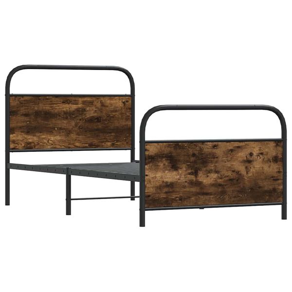 vidaXL &aacute;gykeret matrac n&eacute;lk&uuml;l 107x203 cm f&uuml;st&ouml;lt t&ouml;lgy fűr&eacute;szelt fa