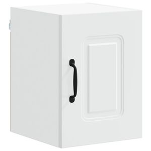 vidaXL Konyhaszekr&eacute;ny t&aacute;rol&oacute;val Kalmar Feh&eacute;r 30 x 31 x 40 cm Faanyag