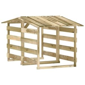 vidaXL 2 db impregn&aacute;lt fenyőfa pergola tetővel 100 x 90 x 100 cm