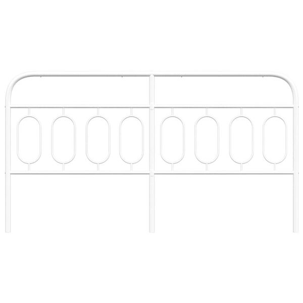 vidaXL feh&eacute;r f&eacute;m csere fejt&aacute;mla 183 cm