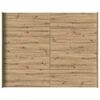 vidaXL &Aacute;gykeret t&aacute;rol&oacute;val fi&oacute;kkal Artisan t&ouml;lgy 160 x 200 cm Faanyag