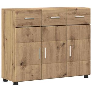 vidaXL Sz&eacute;f FLORIN 88,5 x 30,5 x 73 cm Artisan t&ouml;lgy Szerelt Fa