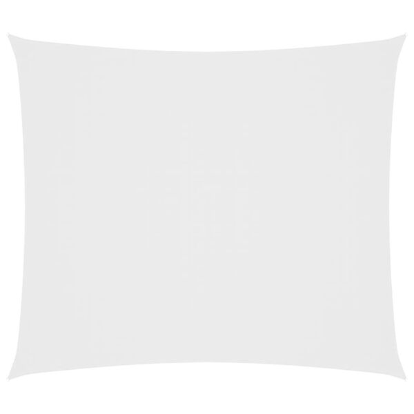 vidaXL fehér téglalap alakú oxford-szövet napvitorla 2 x 2,5 m