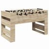 vidaXL Foci Asztal Sonoma t&ouml;lgy 146,5 x 74 x 85 cm Szerelt Fa