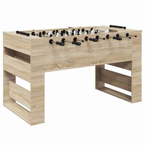 vidaXL Foci Asztal Sonoma t&ouml;lgy 146,5 x 74 x 85 cm Szerelt Fa
