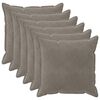 vidaXL P&aacute;rna huzat 6 pcs HOUTEN Vil&aacute;gossz&uuml;rke 60 x 60 cm B&aacute;rsony