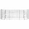 vidaXL horganyzott vas gabion magaságyás 300x100x100 cm