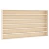 vidaXL fa gyűjtő vitrin 6 polccal 80x8,5x55cm 80x8,5x55 cm