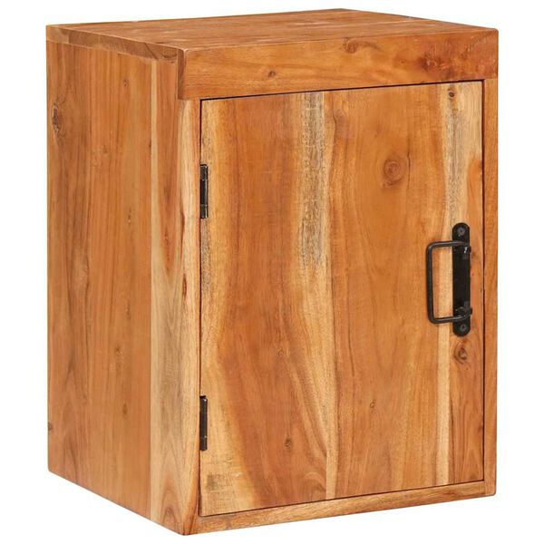 vidaXL &Eacute;jjeli asztal 2 pcs Barna 35 x 33 x 48 cm T&ouml;m&ouml;r Fa Ak&aacute;cia