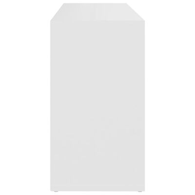 vidaXL fehér forgácslap cipőtároló pad 103 x 30 x 54,5 cm