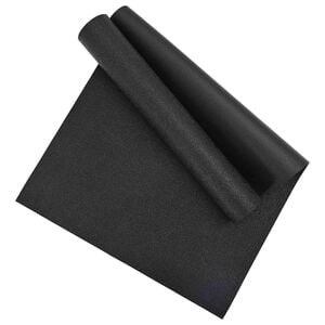 vidaXL Sportv&eacute;dő matrac Fekete 120 x 60 x 0,6 cm Magas sűrűs&eacute;gű PVC