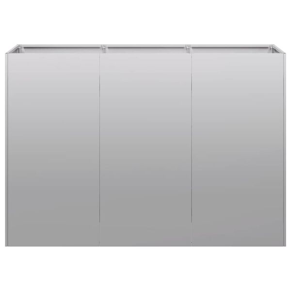 vidaXL n&ouml;v&eacute;nytart&oacute; 120x40x80 cm Horganyzott ac&eacute;l