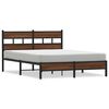 vidaXL barna t&ouml;lgy sz&iacute;nű szerelt fa &aacute;gykeret matrac n&eacute;lk&uuml;l 150x200 cm