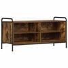 vidaXL TV szekr&eacute;ny 140 x 39,5 x 50 cm F&uuml;st&ouml;s T&ouml;lgy Szerelt Fa